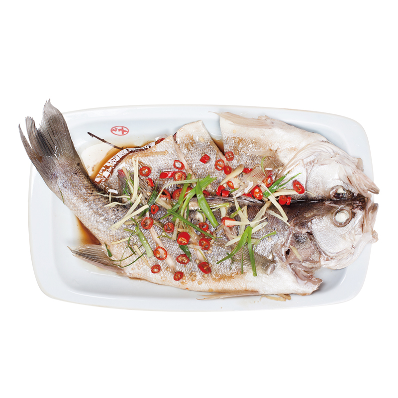 鲜蒸鲈鱼